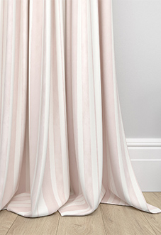 Shabby Chic by Rachel Ashwell Watercolour Stripe, Blush - Made to Measure Curtains